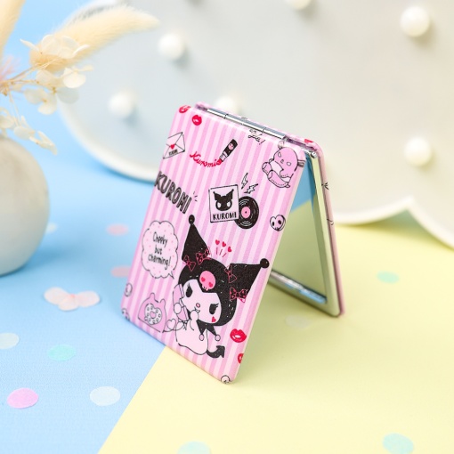 Зеркальце карманное "Куро" №5027, 8,6*6,2см