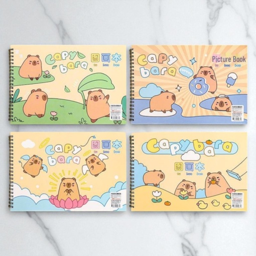 Скетчбук "Tuhuaben" Капибары (30 листов), в ассортименте 1шт
