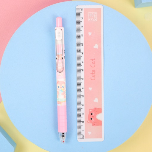 Набор ручек "Girl with ears" 6122 в шоу-боксе, 36шт