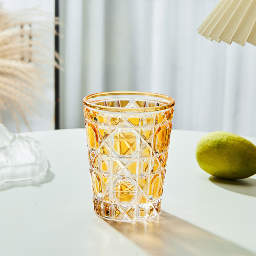 Стакан "Винтаж" оранжевый, 310мл оптом
