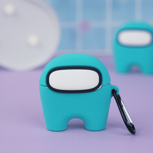 Чехол для AirPods Pro 3 "Among Us" голубой