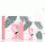 Подарочный пакет "Pink Flamingo" сред.