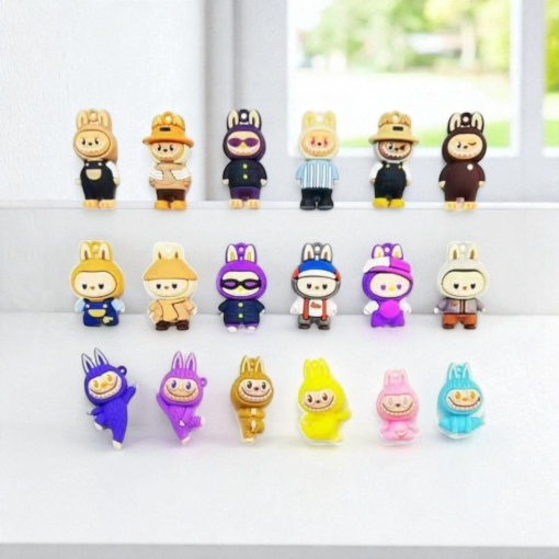 Набор брелков "Labubu" банка, в ассортименте 12шт