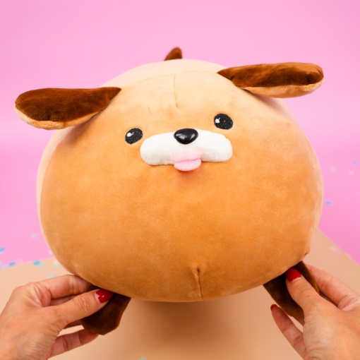 Мягкая игрушка "Собачка Гав" коричневый, 35 см