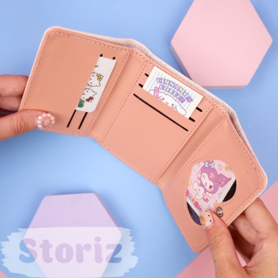 Мини-кошелек "Cute" Куро, фиолетовый