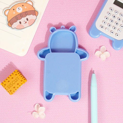 Калькулятор "Мишка" синий