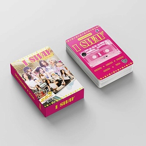 Набор картонных карточек "K-pop" GIDLE, I Sway 55шт.