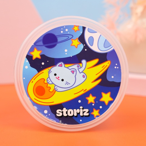 Слайм "Стекло" Party Slime перламутр, 180 гр. STORIZ