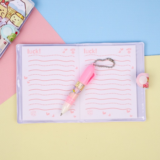 Мини-блокнот с ручкой "Сумико Гураши", в ассортименте 1шт.