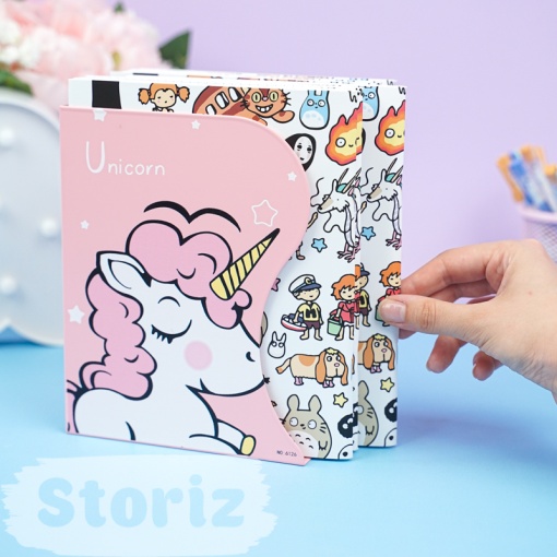 Подставка под книги "Unicorn" розовый оптом