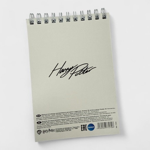 Блокнот "Harry Potter" quidditch, A6 (60 листов)