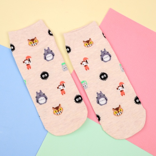 Мини-носочки "Тоторо",в ассортименте, 1шт. р.37-39