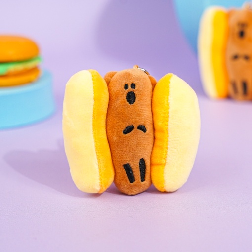 Мягкий брелок "Хот-дог Коала" 8 см