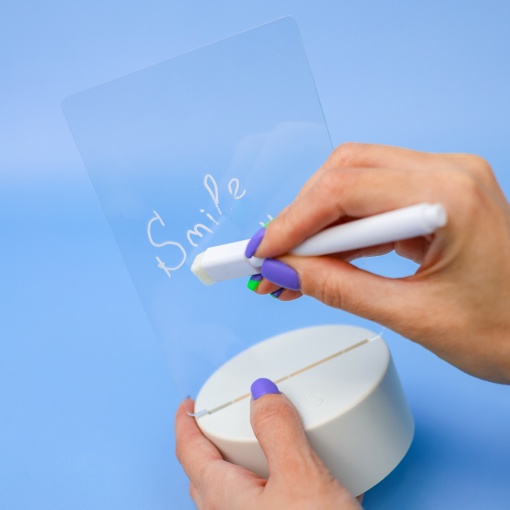 Светильник для заметок с маркером, 20 см оптом