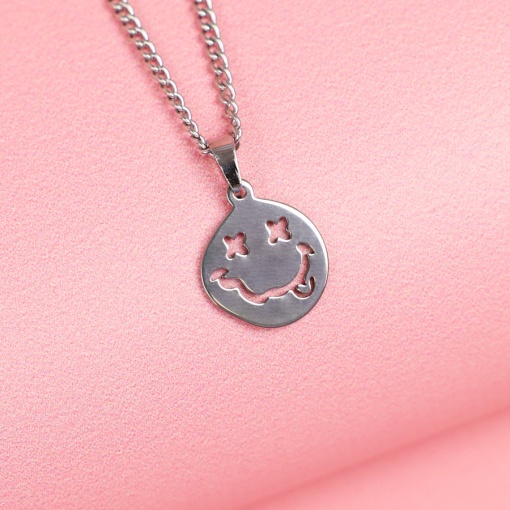 Кулон на цепочке "Funny smile"