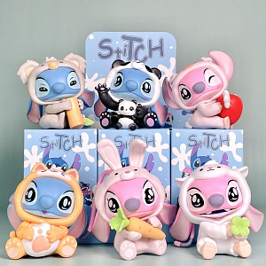 Набор фигурок "Глазастик" в кигуруми, в ассортименте 6шт оптом