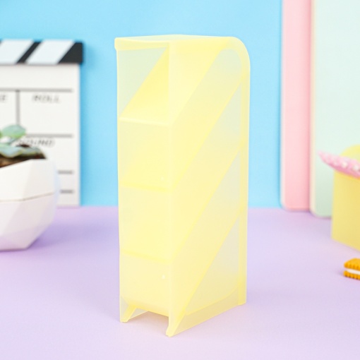 Органайзер для канцелярии "Color" желтый, 5x20.6x9.3 см