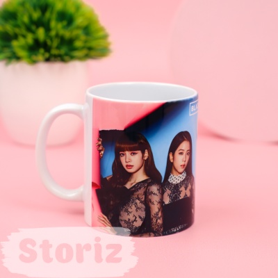 Кружка "K-pop" Black Pink №1, 300 мл оптом со склада!