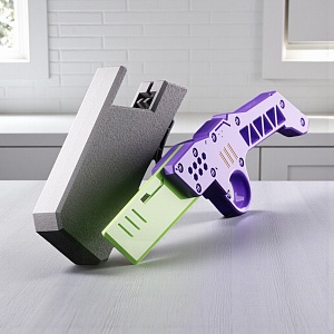 Игрушка-нож "Cyberpunk" желтое лезвие