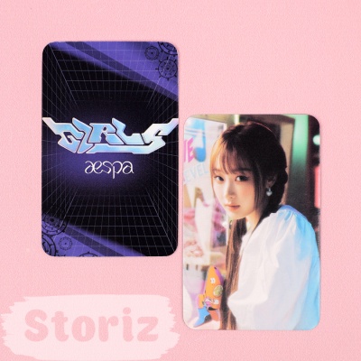 Набор картонных карточек "K-POP" Aespa 30шт.