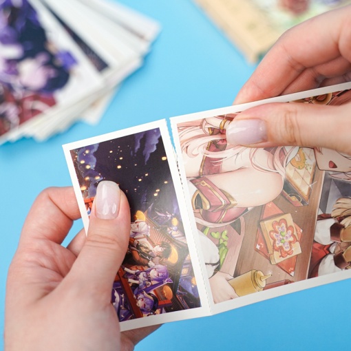 Набор почтовых открыток "Genshin Impact" A