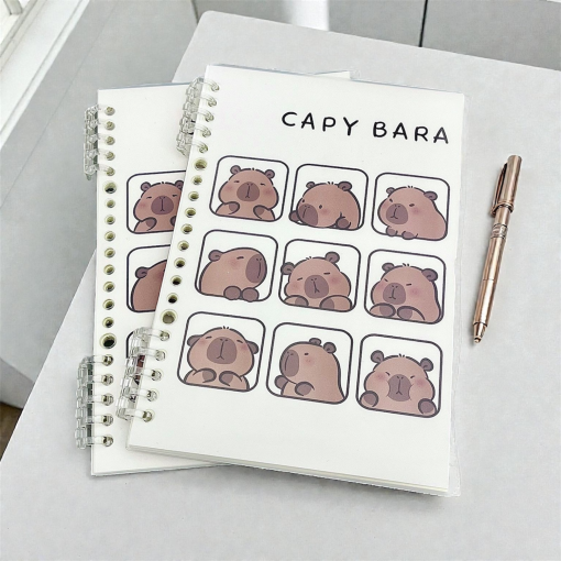 Тетрадь блочная "Капибара" в окошках