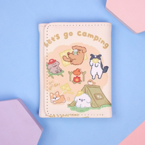 Мини-кошелек "Camping" Собачки