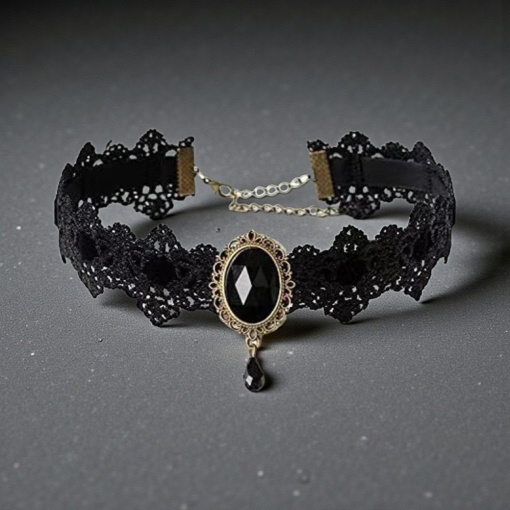 Чокер "Vintage" черный