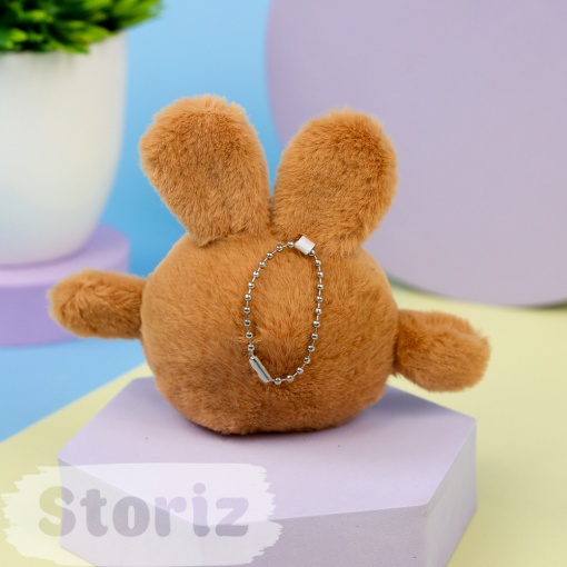 Мягкий брелок "Funny Bunny" рыжий, 10 см