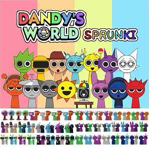 Подарочный набор "Dandy's World" sprunki