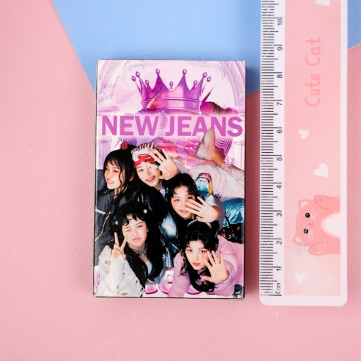 Набор картонных карточек "K-POP" NewJeans 30шт.