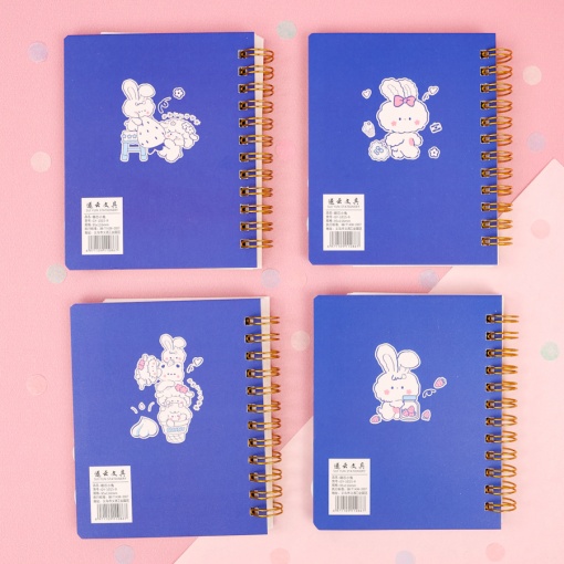 Мини-блокнот на пружине "Honey Bunny" 9,6*11,6 см, в ассортименте 1шт