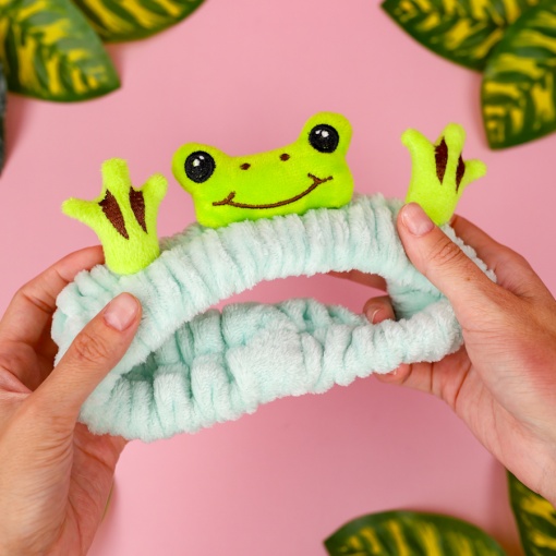 Повязка для волос "Лягушка"