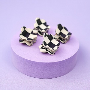 Заколка для волос "Black&White" №25