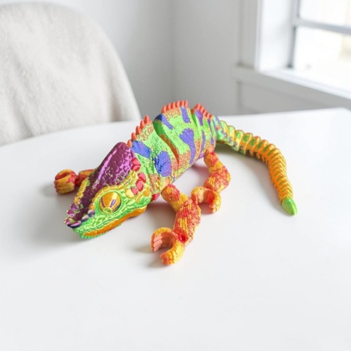3D фигурка "Mega chameleon", в ассортименте 1шт оптом