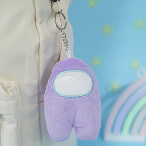 Мягкий брелок "Среди Нас" сиреневый, 10 см