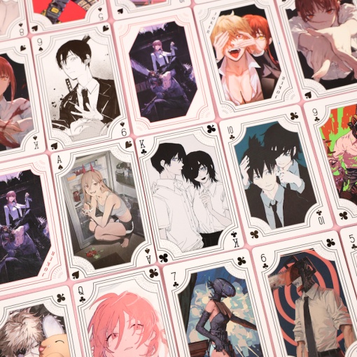 Игральные карты "Человек Бензопила"