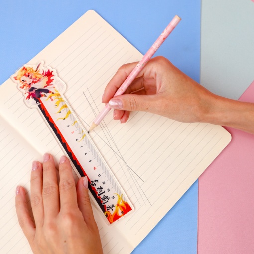 Линейка "Истребитель демонов" Ренгоку 16см