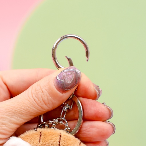 Мягкий брелок "Рыбка-кот" 12см