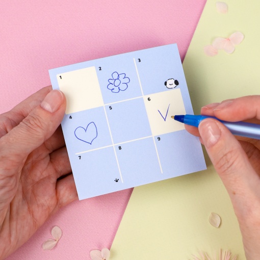 Набор стикеров для заметок "Квадраты" №11 (100 листов)