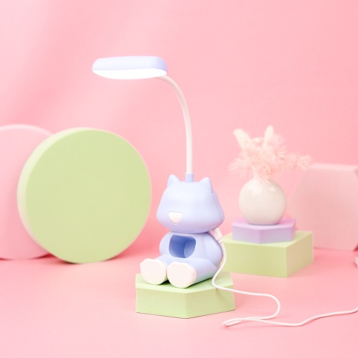 Светильник "Котенок" №6601, голубой оптом