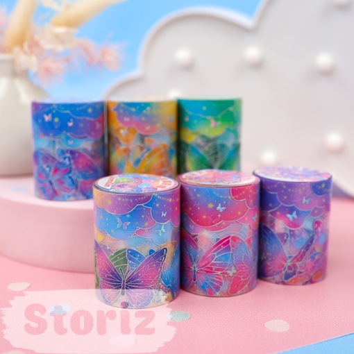 Декоративный скотч "Butterfly Dream" в ассортименте 