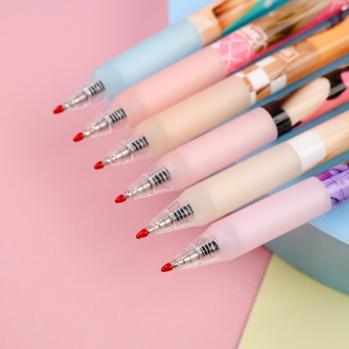 Набор ручек "K-pop" Black Pink №8043, 12 шт (черный)