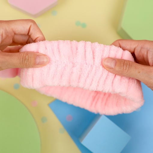 Повязка для волос "Глазастик", розовый