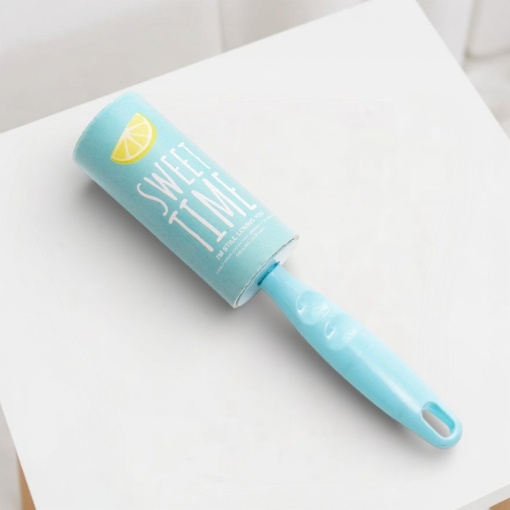 Ролик для одежды "Fruits" лимон, голубой