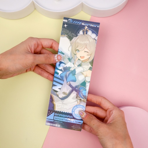 Закладка "Genshin" Барбара 7х21см