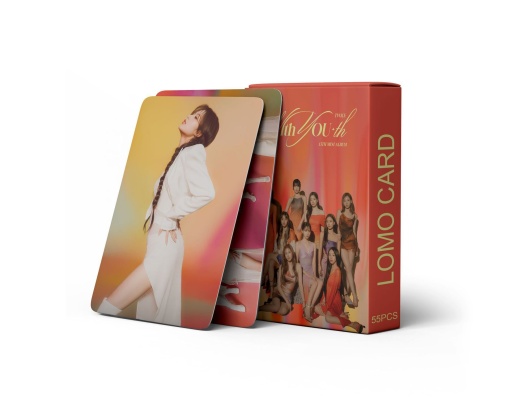 Набор картонных карточек "K-pop" Twice With You, 55шт.