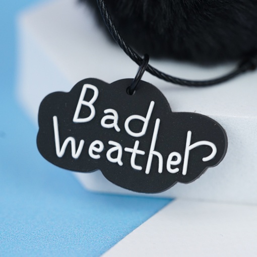 Мягкий брелок "Уголек" style one, 5 см