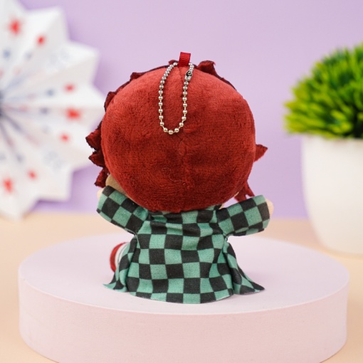 Мягкий брелок "Истребитель Демонов" Танжиро, 12 см