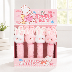 Ручка "Гигант" little bunny (черный), в ассортименте 1шт